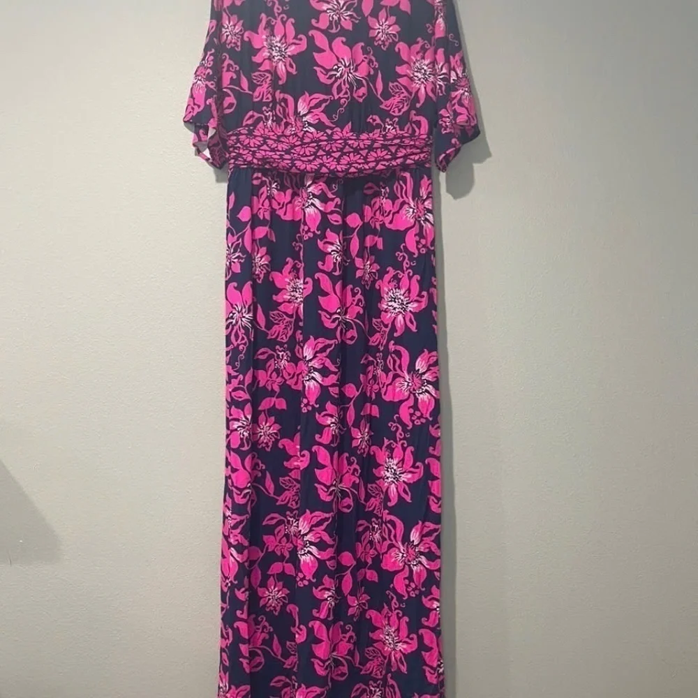 NWOT LILLY PULITZER Parigi Boat Neck Maxi Dress - Picture 3 of 5